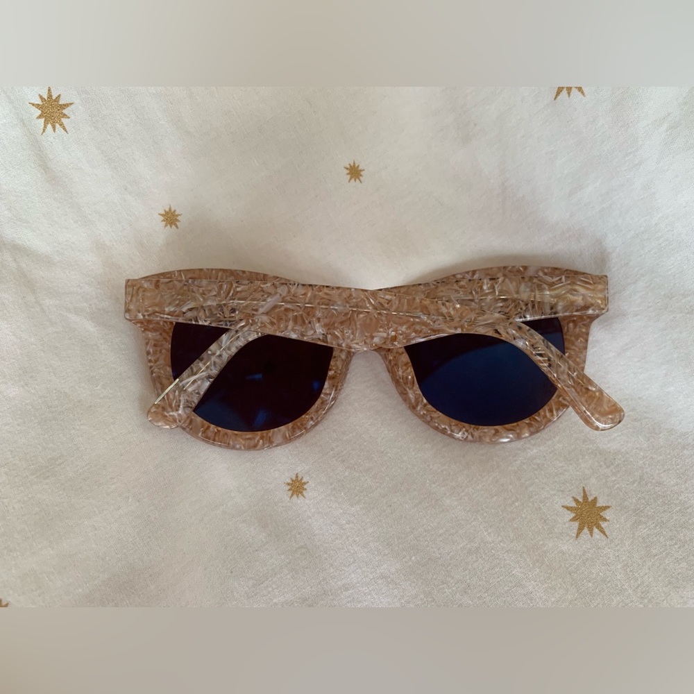 KREWE - Julia Cat-Eyed Sunglasses - Pink Marbled - Picture 11 of 11